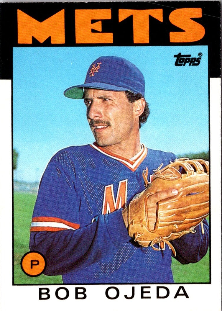 1986 Topps Traded Bob Ojeda