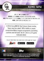 2017 Topps Bunt Raimel Tapia #12 Rookie
