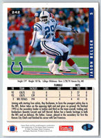 1995 Upper Deck Jason Belser #242