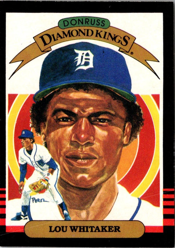 1985 Leaf Lou Whitaker #5