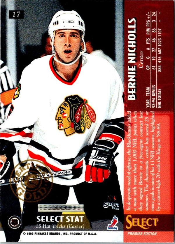 1994 Select Bernie Nicholls #17