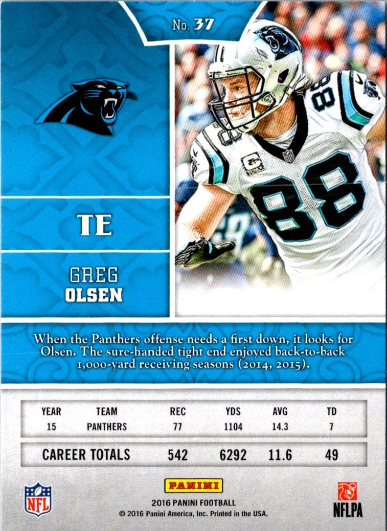 2016 Panini Greg Olsen