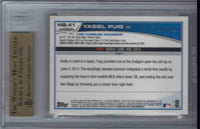 2013 Topps Chrome Yasiel Puig #MB-41 Rookie /250 Gold