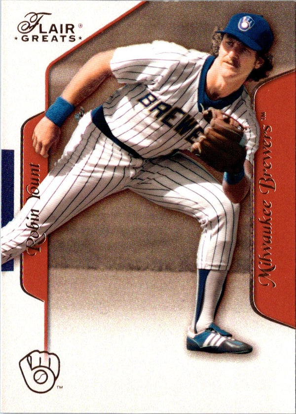 2003 Flair Greats Robin Yount #19