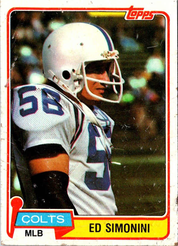 1981 Topps Ed Simonini #212