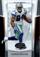2007 Leaf Certified Materials Patrick Crayton #6