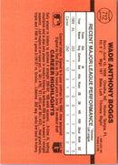 1989 Donruss Onruss 90 Wade Boy. All Star