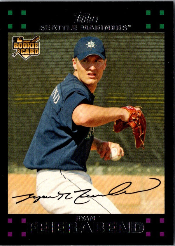 2007 Topps Ryan Feierabend #291 Rookie