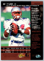 1990 Argus Garfield NFL Team Schedule Cards Cleveland Browns #NNO