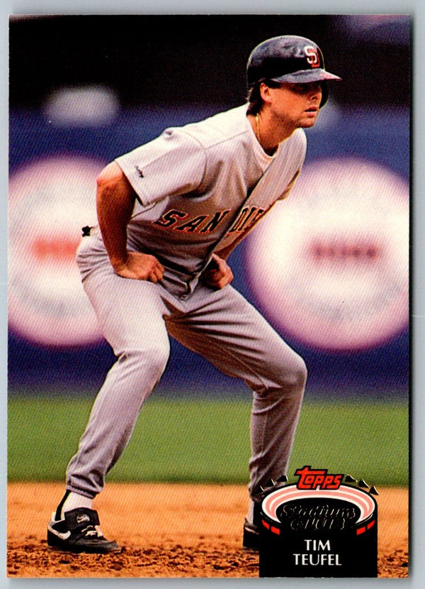 1992 Stadium Club Tim Teufel #485