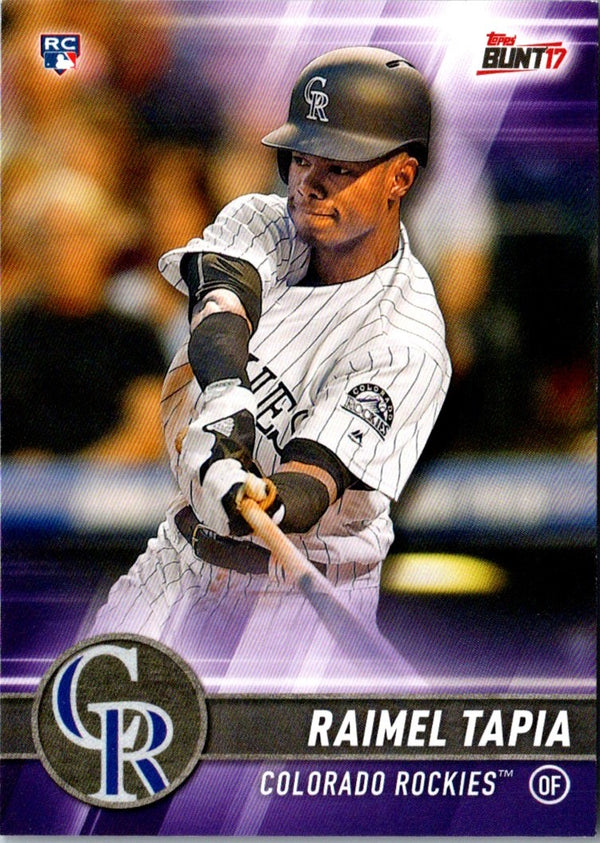 2017 Topps Bunt Raimel Tapia #12 Rookie