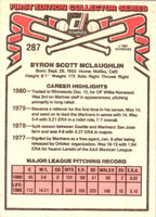 1981 Donruss Byron McLaughlin #287