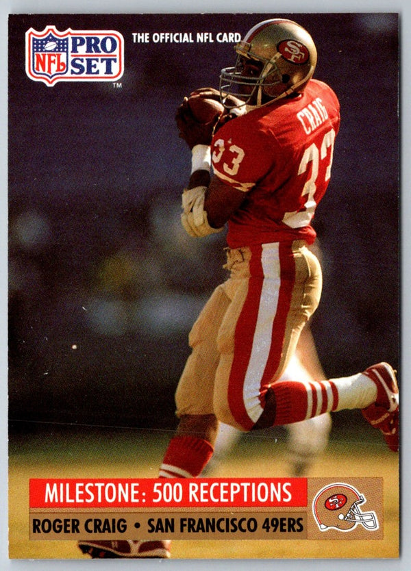 1991 Pro Set Roger Craig #21