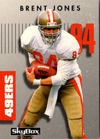 1992 Skybox Impact Brent Jones #246