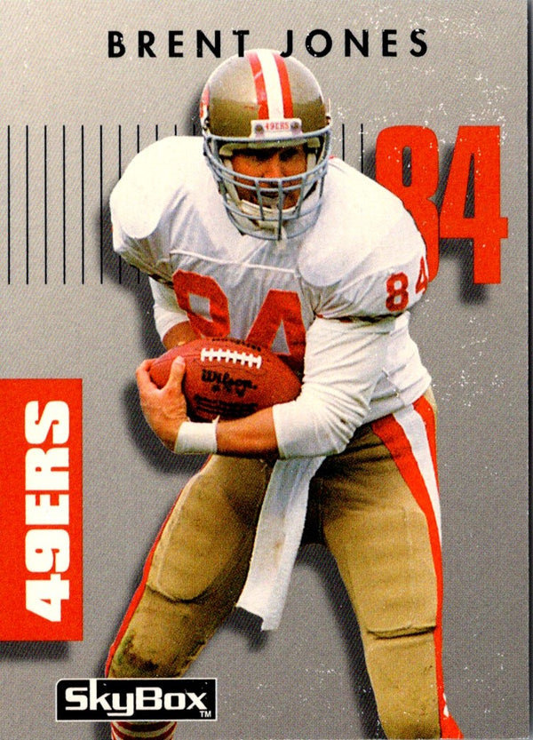 1992 Skybox Impact Brent Jones #246