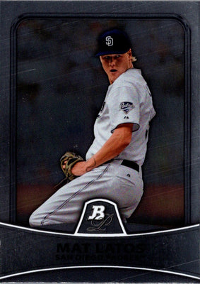 2010 Bowman Platinum Mat Latos #60