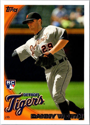 2010 Topps Update Danny Worth #US-9 Rookie