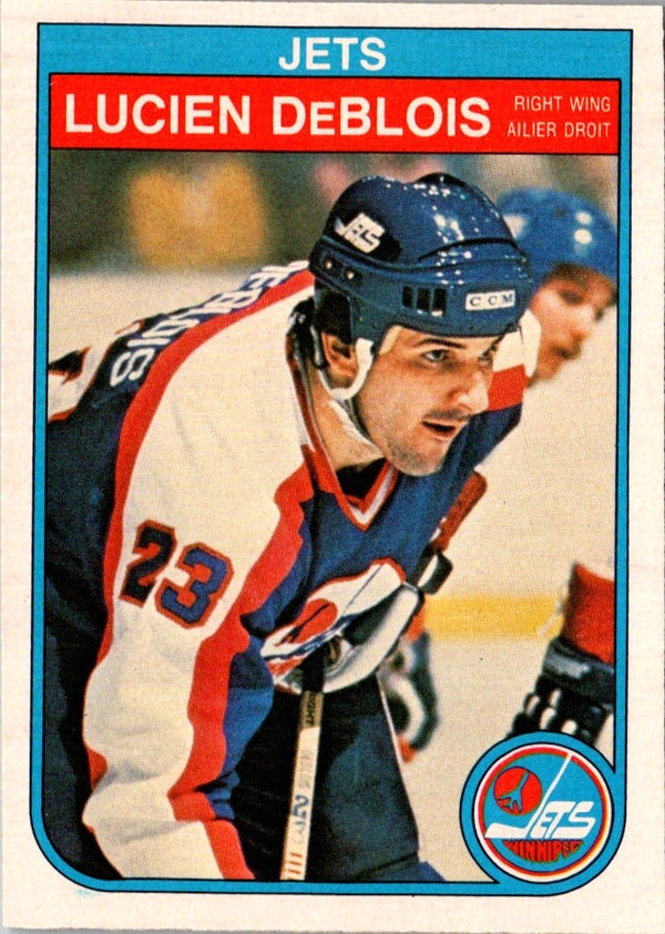 1982 O-Pee-Chee Lucien DeBlois #379