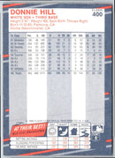 1988 Fleer Donnie Hill