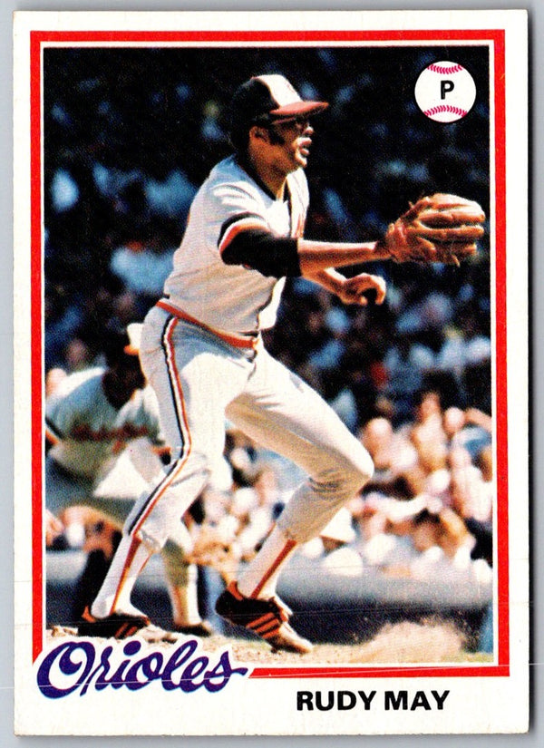 1978 Topps Rudy May #262