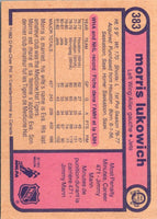 1982 O-Pee-Chee Morris Lukowich #383