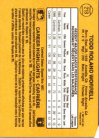1987 Leaf Todd Worrell #218