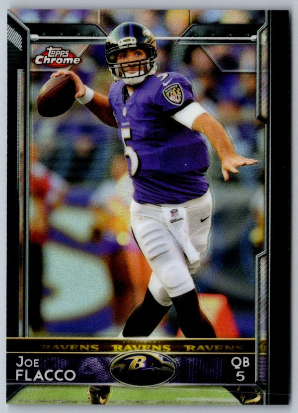 2015 Topps Chrome Joe Flacco #54