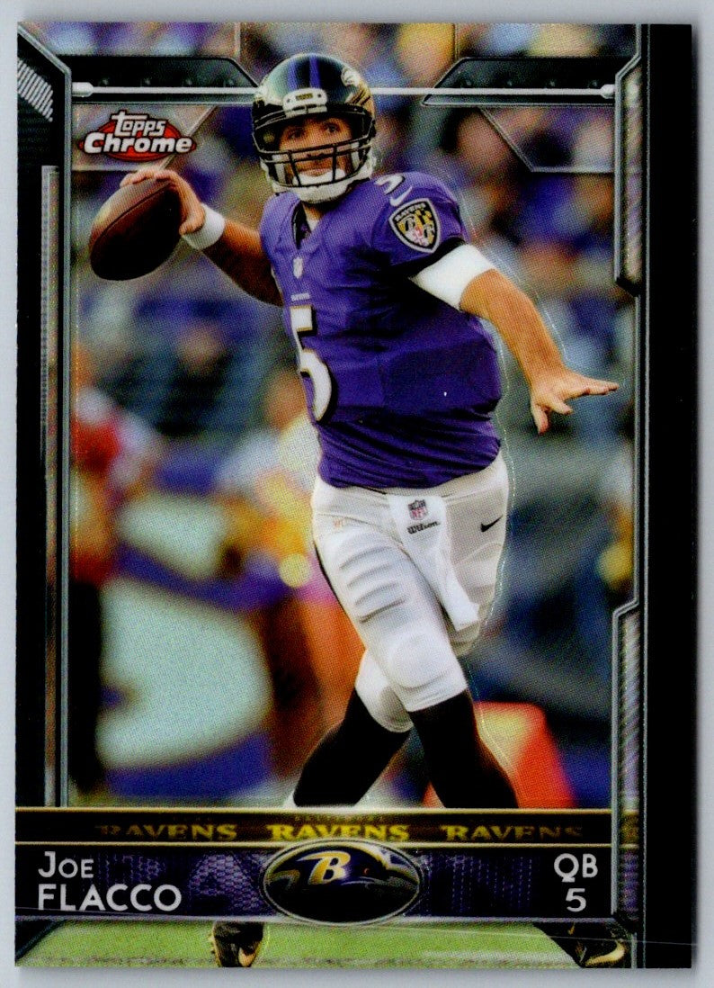 2015 Topps Chrome Joe Flacco