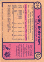 1982 O-Pee-Chee Willy Lindstrom #384