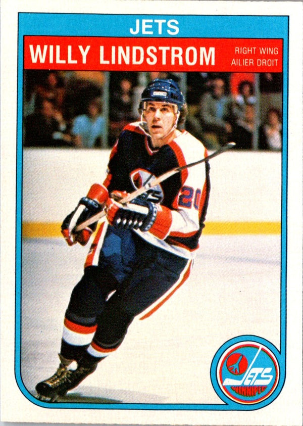 1982 O-Pee-Chee Willy Lindstrom #384