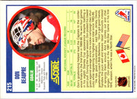 1990 Score Don Beaupre #215