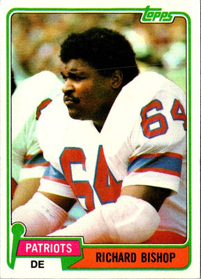 1981 Topps Richard Bishop #414 EX