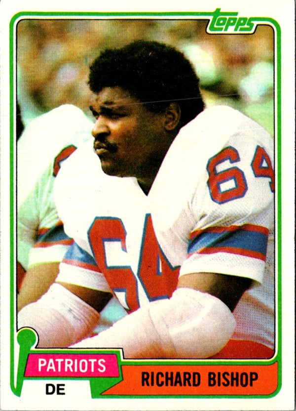 1981 Topps Richard Bishop #414 EX