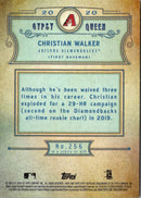 2020 Topps Gypsy Queen Christian Walker