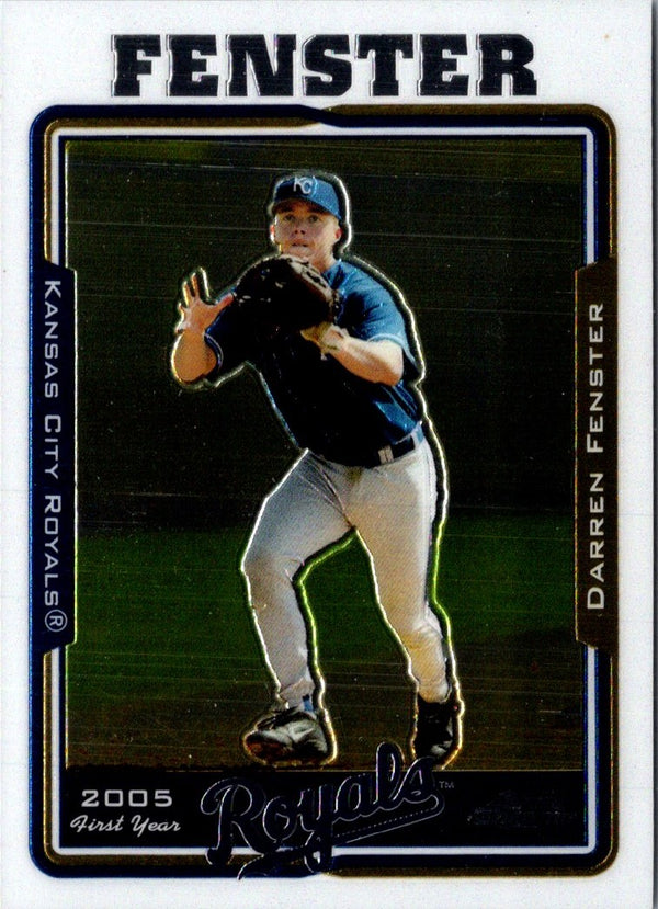 2005 Topps Chrome Darren Fenster #212 Rookie