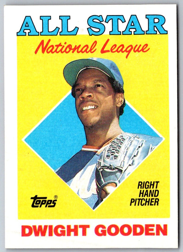 1988 Topps Dwight Gooden #405