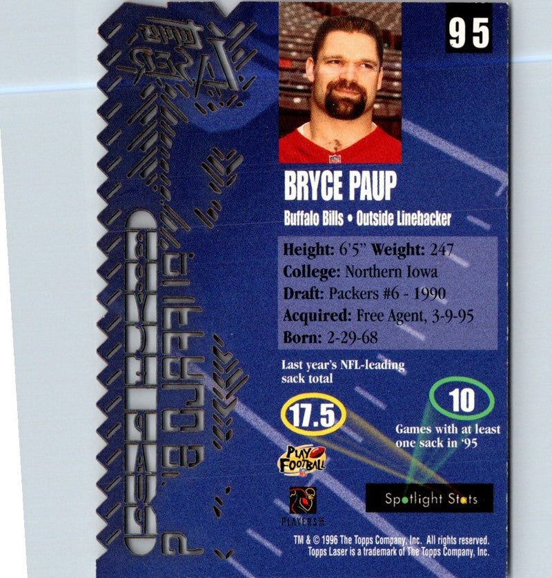 1996 Topps 40th Anniversary Bryce Paup