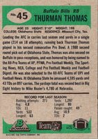 1991 Bowman Thurman Thomas #45