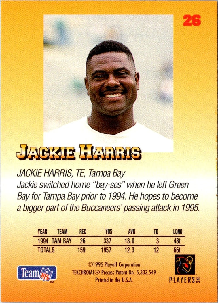 1995 Playoff Prime Jackie Harris