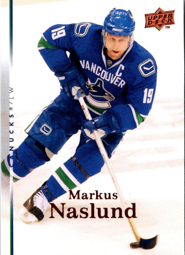 2007 Upper Deck Markus Naslund #289