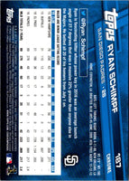 2017 Topps Chrome Ryan Schimpf #187