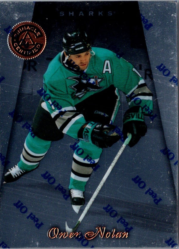 1997 Pinnacle Certified Owen Nolan #59