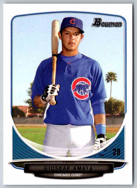 2013 Bowman Gioskar Amaya #BP4