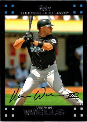 2007 Topps Vernon Wells #488
