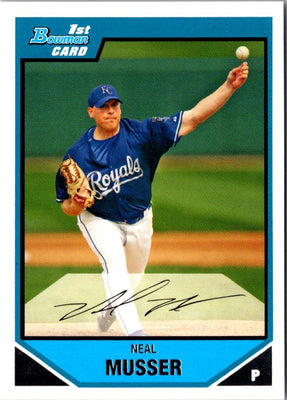 2007 Bowman Prospects Neal Musser #BP70