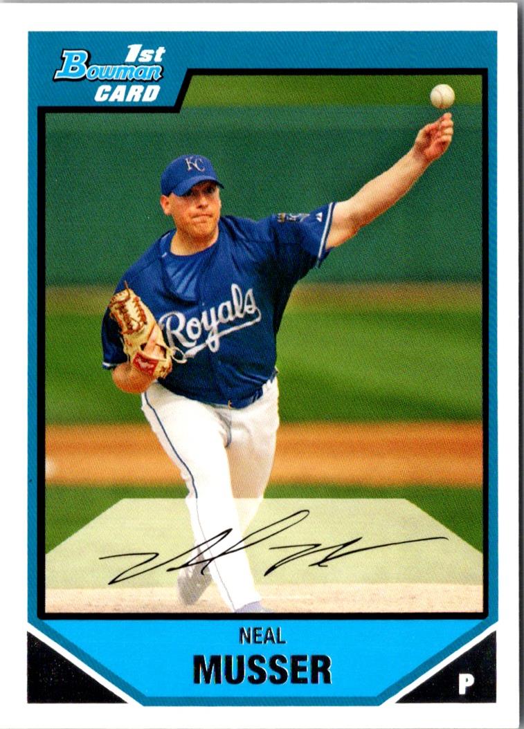 2007 Bowman Prospects Neal Musser