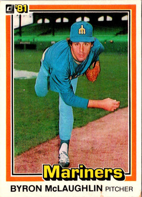 1981 Donruss Byron McLaughlin #287