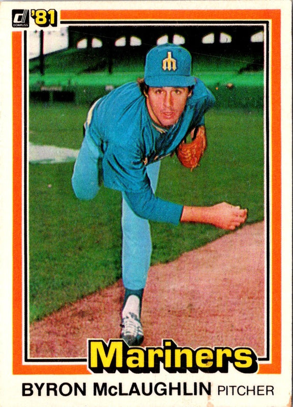 1981 Donruss Byron McLaughlin #287