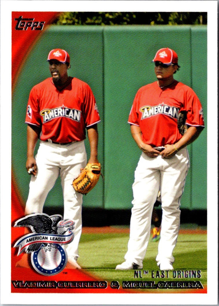 2010 Topps Update Vladimir Guerrero/Miguel Cabrera