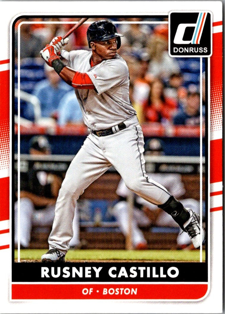 2016 Donruss Rusney Castillo